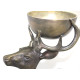 Metal Geyikli Kase 77 Cm