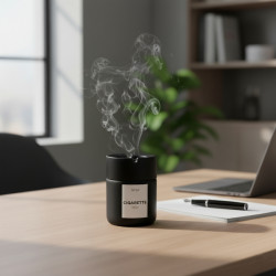 Siyah Cam Küllük  Siyah Cam Küllük