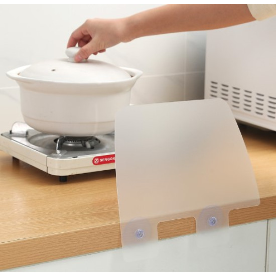 Lavabo ve Ocak Sıçrama Önleyici Vantuzlu Kalkan