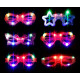 Led Işıklı Yanar Söner Parti Gözlüğü Seti 6 Adet