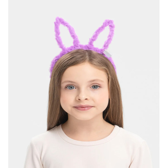 Led Işıklı Peluş Tavşan Kulak Taç Lila Led Işıklı Peluş Tavşan Kulak Taç Lila