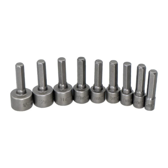 9 Parça Manyetik Somun Adaptörü 9 Parça Manyetik Somun Adaptörü
