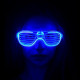 Mavi Led Işıklı Parti Gözlüğü - Neon 3 Modlu Mavi Led Işıklı Parti Gözlüğü - Neon 3 Modlu