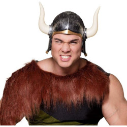 Mega Boynuzlu Viking Ivar Kaskı Eskitilmiş Desen Gümüş Renk Mega Boynuzlu Viking Ivar Kaskı Eskitilmiş Desen Gümüş Renk