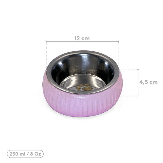 Mikopet Organik Seramik Mama Kabı Pembe Mikopet Organik Seramik Mama Kabı Pembe