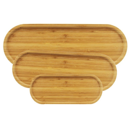 3 lü Oval Sunum Tabağı Seti 3 lü Oval Sunum Tabağı Seti