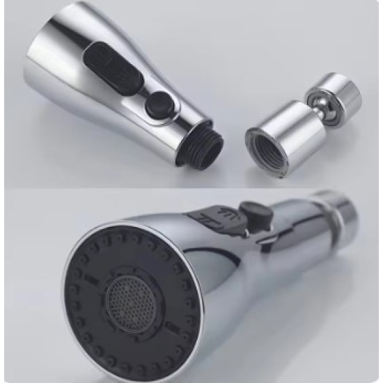 Metalik Musluk Başlığı 3 Fonksiyon Metalik Musluk Başlığı 3 Fonksiyon