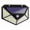 Solar Hareket Sensörlü Duvar Lambası 100 Led 