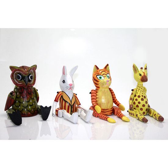 Ahşap Sallanan Hayvan Figürü Model 2 Ahşap Sallanan Hayvan Figürü Model 2