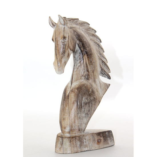 Ahşap At Büstü 30 cm Ahşap At Büstü 30 cm