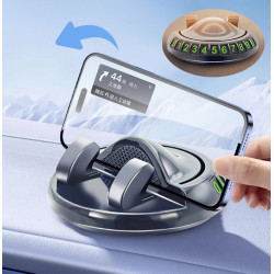 360° Dönebilen Yapışkanlı Numaratörlü Araç Telefon Tutucu  360° Dönebilen Yapışkanlı Numaratörlü Araç Telefon Tutucu