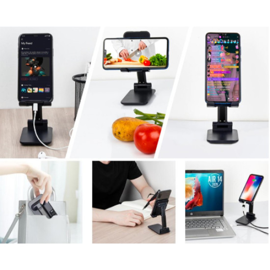 Portatif Masaüstü Telefon Tablet Tutucu Portatif Masaüstü Telefon Tablet Tutucu