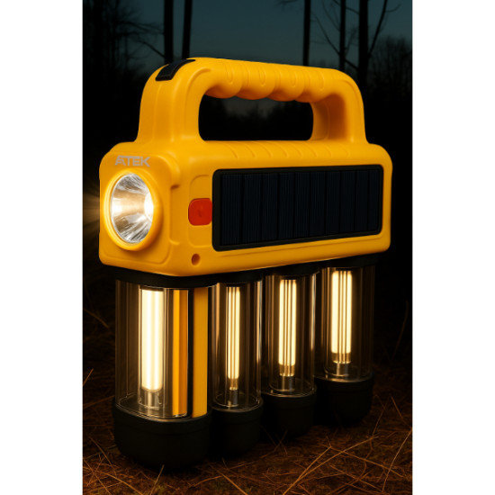 Güneş Enerjili Taşınabilir Projektör Işıldak Güneş Enerjili Taşınabilir Projektör Işıldak