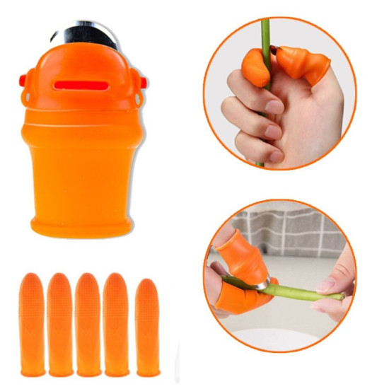 Baş Parmak Sebze Ayıklayıcı Set Kadın Baş Parmak Sebze Ayıklayıcı Set Kadın