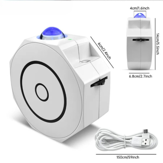 Bluetooth Özellikli Anason Projektör Gece Lambası Bluetooth Özellikli Anason Projektör Gece Lambası