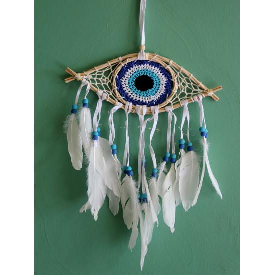 Rüya Kapanı Dream Catcher Göz Tasarımı Model 1