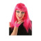 Uzun Pembe Renk Parti Peruğu 