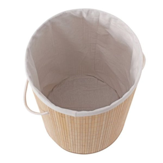 DecoHandy Yuvarlak Bambu Kirli Sepeti DecoHandy Yuvarlak Bambu Kirli Sepeti