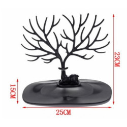 Geyik Tasarımlı Takı Standı Siyah Geyik Tasarımlı Takı Standı Siyah