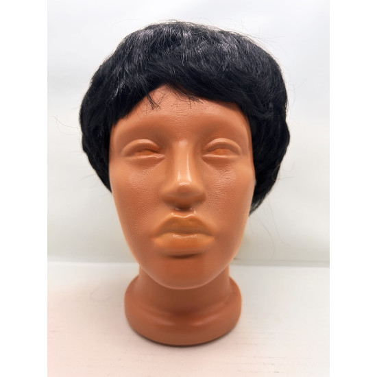 Siyah Renk Kısa Kesim İçi Astarlı Erkek Peruğu Siyah Renk Kısa Kesim İçi Astarlı Erkek Peruğu