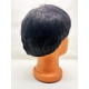 Siyah Renk Kısa Kesim İçi Astarlı Erkek Peruğu Siyah Renk Kısa Kesim İçi Astarlı Erkek Peruğu