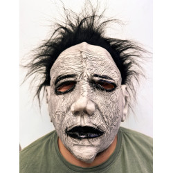 Michael Myers Siyah Saçlı Yüz Maskesi Michael Myers Siyah Saçlı Yüz Maskesi
