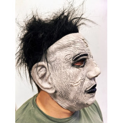 Michael Myers Siyah Saçlı Yüz Maskesi Michael Myers Siyah Saçlı Yüz Maskesi