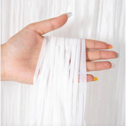 Soft Beyaz Renk Duvar ve Kapı Perdesi  Soft Beyaz Renk Duvar ve Kapı Perdesi