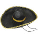 Sombrero Meksika Şapkası Altın Şeritli Yetişkin Boy Sombrero Meksika Şapkası Altın Şeritli Yetişkin Boy