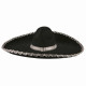 Sombrero Meksika Şapkası Gümüş Şeritli Yetişkin Boy Sombrero Meksika Şapkası Gümüş Şeritli Yetişkin Boy