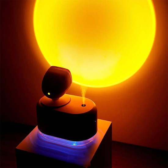 Gün Batımı Lambalı Hava Nemlendiricisi Gün Batımı Lambalı Hava Nemlendiricisi