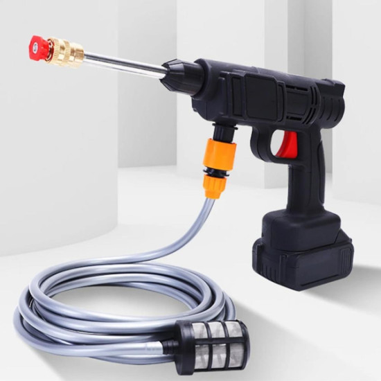 48V Şarjlı Çift Bataryalı Taşınabilir Basınçlı Yıkama Sulama Tabancası 48V Şarjlı Çift Bataryalı Taşınabilir Basınçlı Yıkama Sulama Tabancası