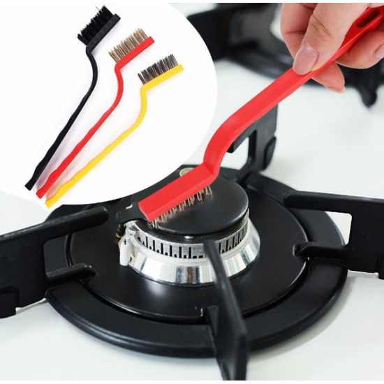 3 Parça Tel Fırça Detaylı Temizlik Seti 3 Parça Tel Fırça Detaylı Temizlik Seti