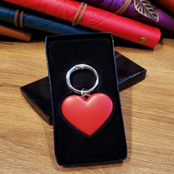 Metal Kırmızı Kalp Anahtarlık  Metal Kırmızı Kalp Anahtarlık