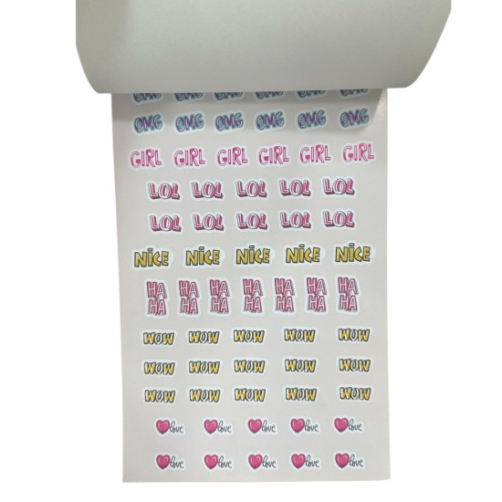 Sticker Defter Sticker Defter