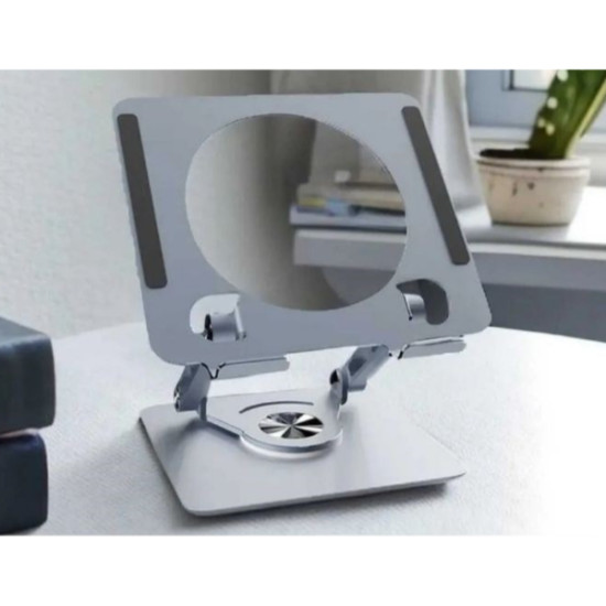 360 Derece Dönebilen Yükseltilmiş Masaüstü Ayarlanabilir Metal Tablet Standı 360 Derece Dönebilen Yükseltilmiş Masaüstü Ayarlanabilir Metal Tablet Standı