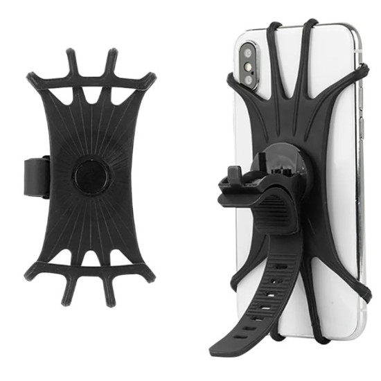 Silikon Esnek Bisiklet Telefon Tutucu Silikon Esnek Bisiklet Telefon Tutucu