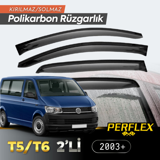 VW T5/T6 2 li 2003+ Cam Rüzgarlığı V2 Mugen