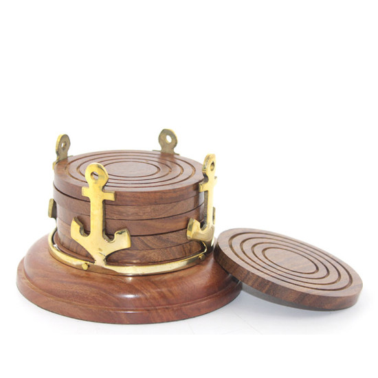 Pirinç Çapalı Bardak Altı Model 1 Pirinç Çapalı Bardak Altı Model 1
