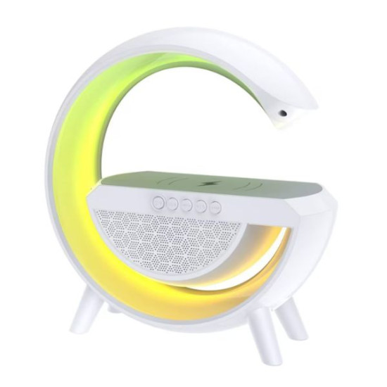 Kablosuz Şarj Standlı RGB Hoparlör Kablosuz Şarj Standlı RGB Hoparlör