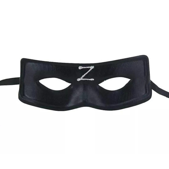 Zorro Maskesi Z Baskılı Lastikli Zorro Maskesi Z Baskılı Lastikli