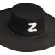 Zorro Şapka Maske Set Yetişkin Zorro Şapka Maske Set Yetişkin