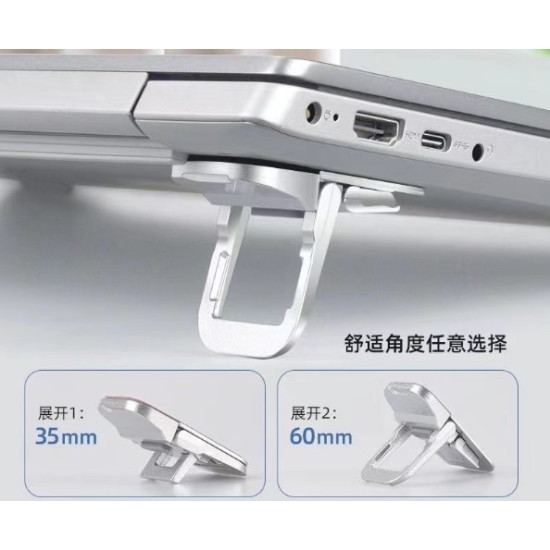 Laptop Standı 2 Kademeli Yükseltme Ayarlı - 2 Adet