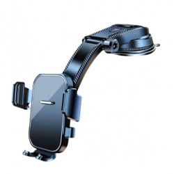 Torpido Üstü Vakumlu Araç Telefon Tutucu Ayarlanabilir Uzun Kollu