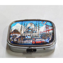 İstanbul Temalı İlaç Kutusu - Model 3