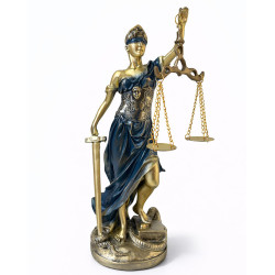 31x10 cm Polyester Adalet Biblosu