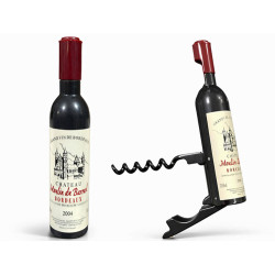 Şişe Tasarımlı Paslanmaz Çelik Tirbuşon Açacak