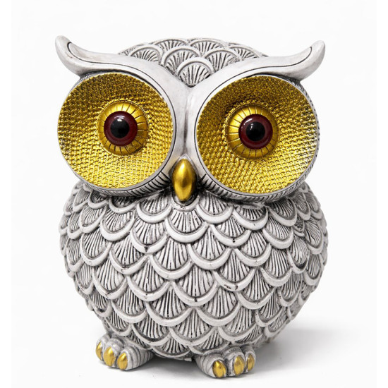 20x15 cm Polyester Baykuş Figürü