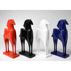 27x15 cm Özel Tasarım Polyester At Figürü