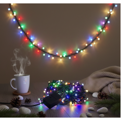 LED Damla Uçlu RGB Dekoratif Işık 10 Metre 100